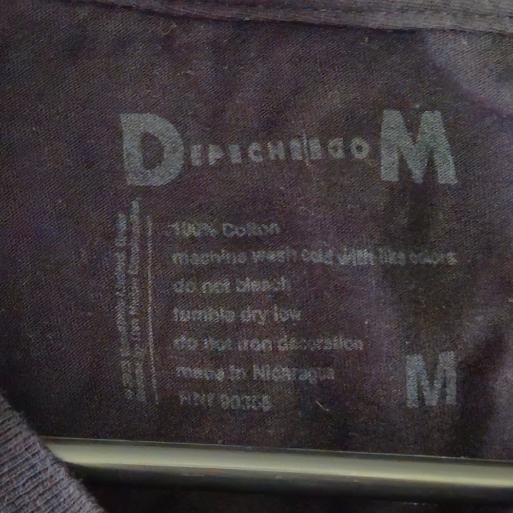 Depeche Mode Mens Medium Memento Mori World Tour 2023 Shirt Black Skull Graphic - Picture 3 of 6